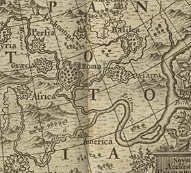 Nova et Accurata Pantotopiae Descriptio In: Johann Hübner: Johann Hübners Kurtze Fragen aus der neuen und alten Geographie