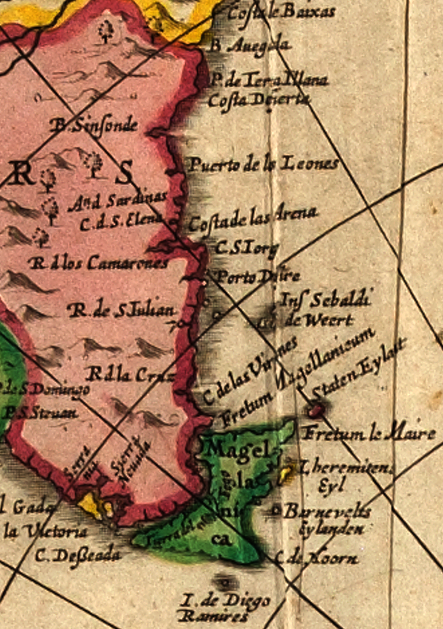 Terra australis incognita. Aus: Atlas minor sive geographia compendiosa qua orbis terrarum per paucas attamen novissimas tabulas ostenditur. - Amsterdam: Visscher, 1694. - Signatur: MO 72 R.