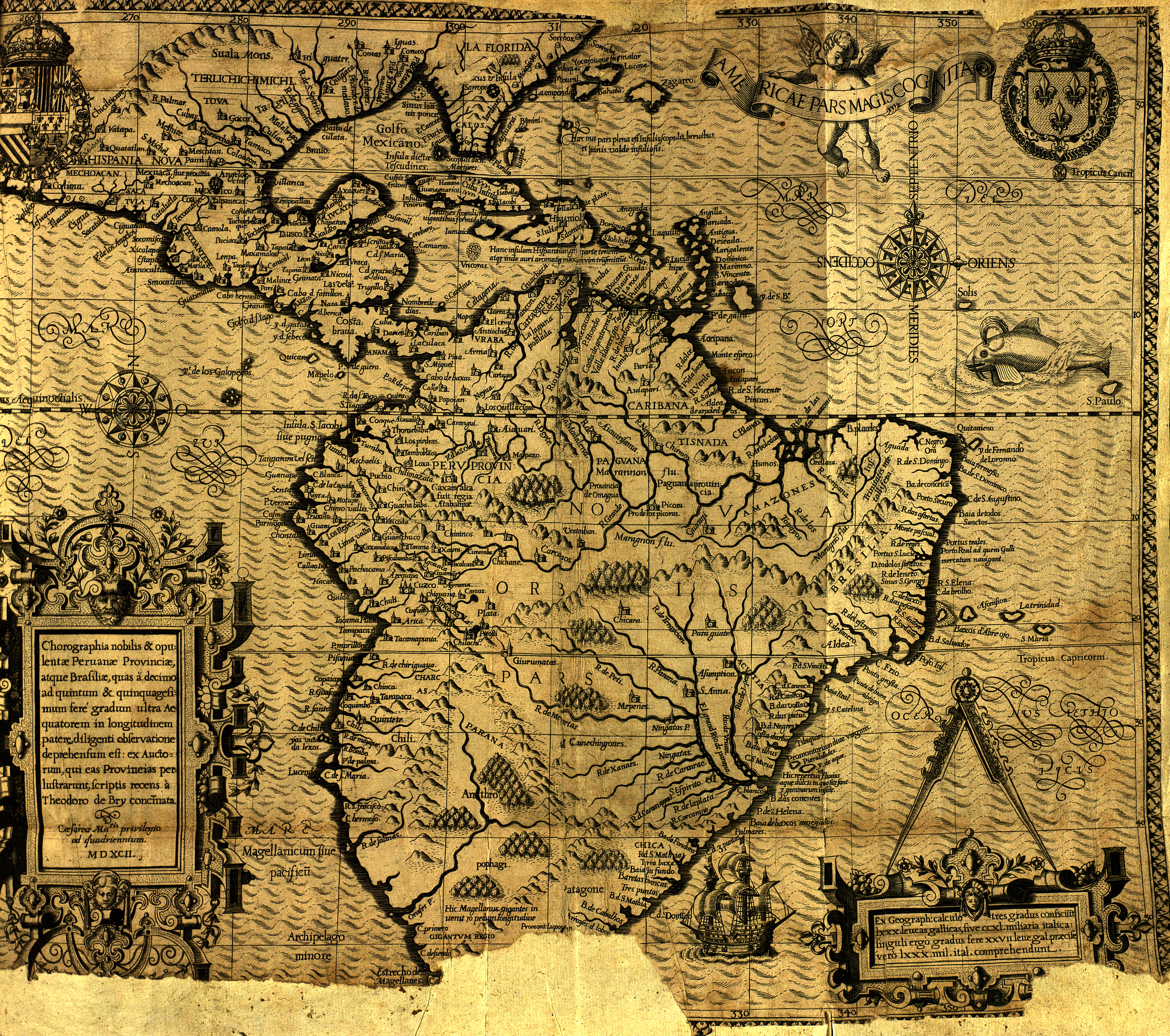 Hans Staden: Americae tertia pars, Memorabilem provinciae Brasiliae historiam continens. - Frankfurt a.M.: Feierabend, 1592. - Signatur: 54 B 54 RH.