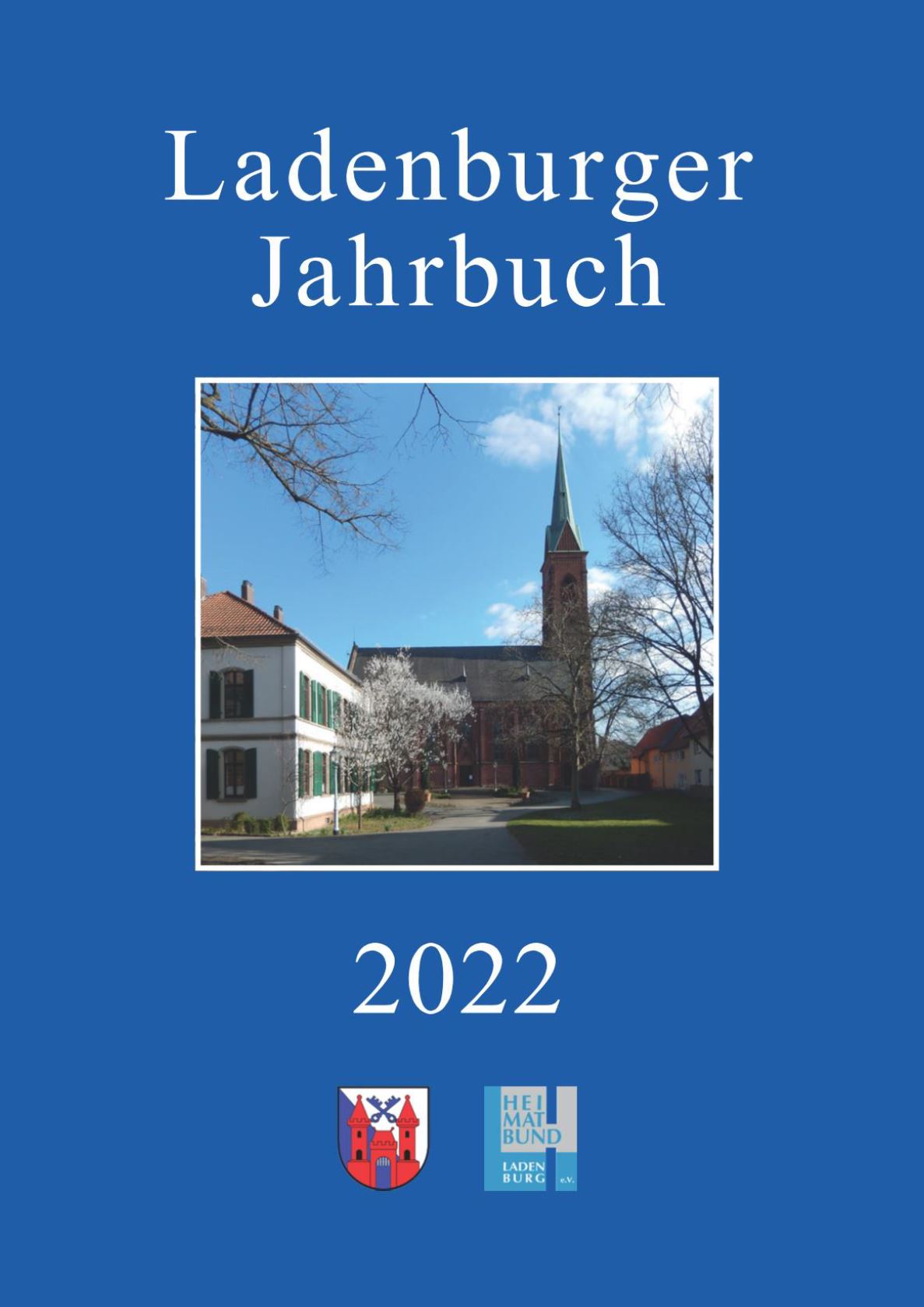 Das Bild zeigt das Cover der Zeitschrift Ladenburger Jahrbuch 2022