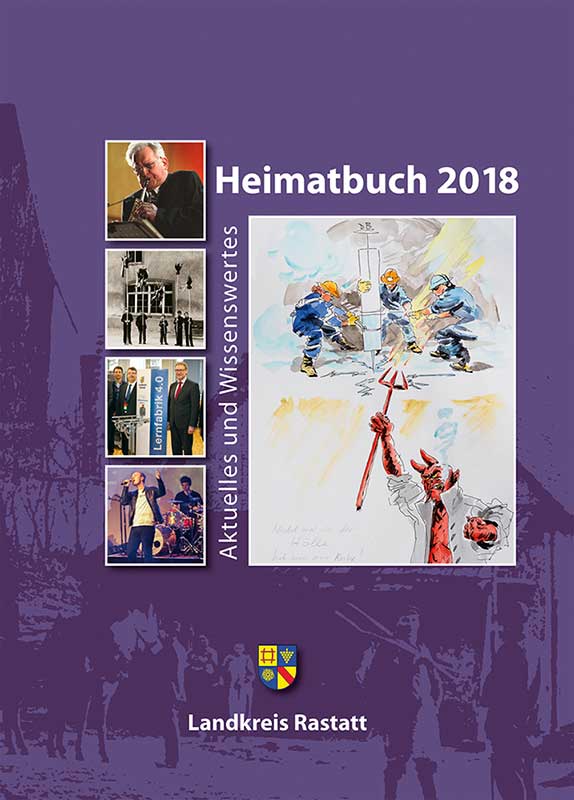 Das Bild zeigt das Cover des Heimatbuchs 2018