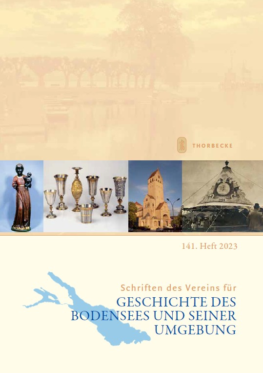 Das Bild zeigt das Cover der Schriften des Vereins für Geschichte des Bodensees und seiner Umgebung 2023