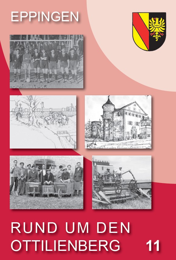 Zu sehen ist das Cover der Zeitschrift Rund um den Ottilienberg 11