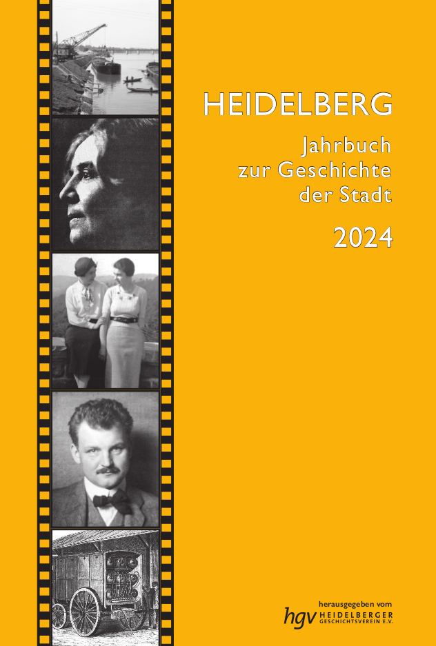 Das Bild zeigt das Cover des Heidelberger Jahrbuchs 2024