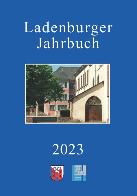 Das Bild zeigt das Cover der Zeitschrift Ladenburger Jahrbuch 2023