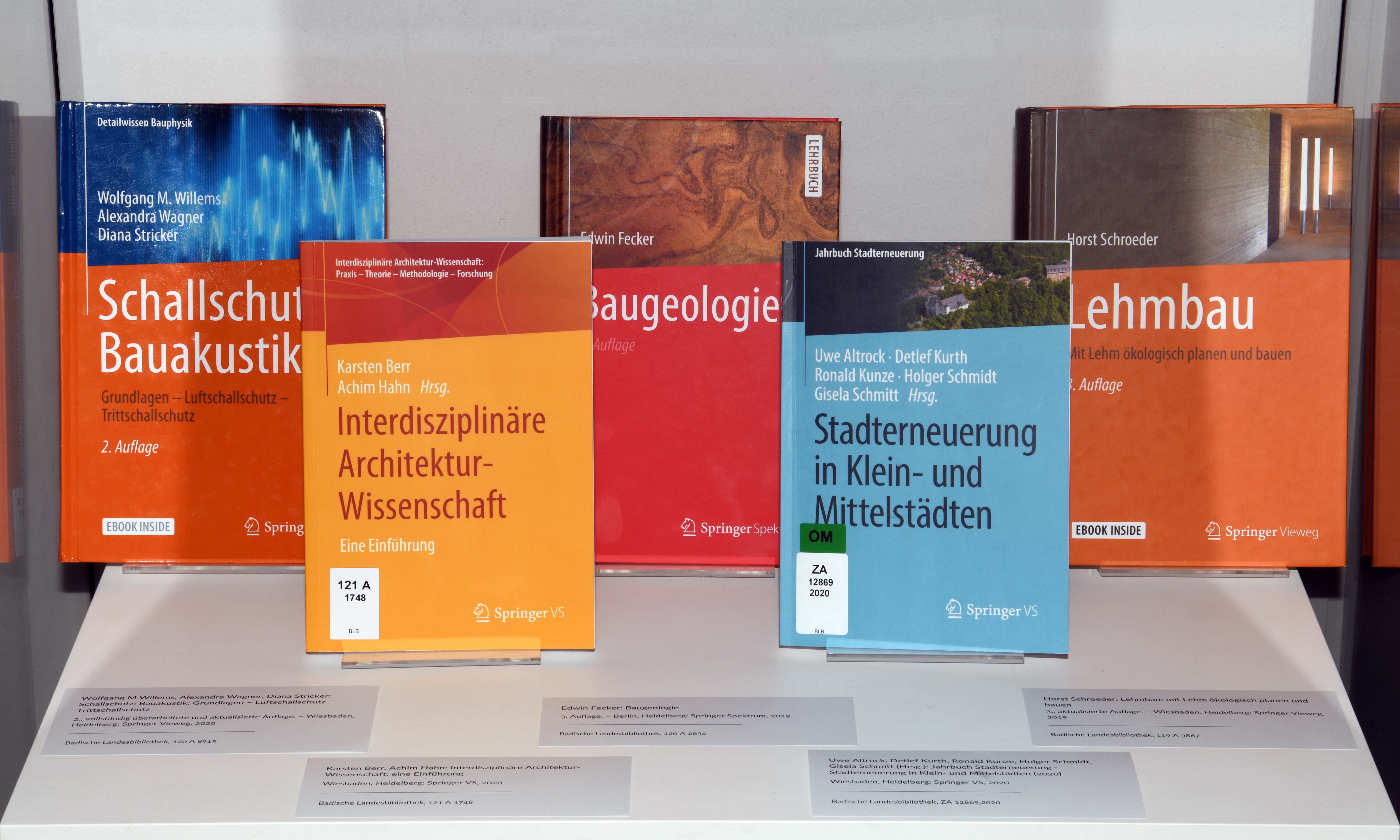 Bücher zum Thema "Bauen" aus dem Springer-Verlag