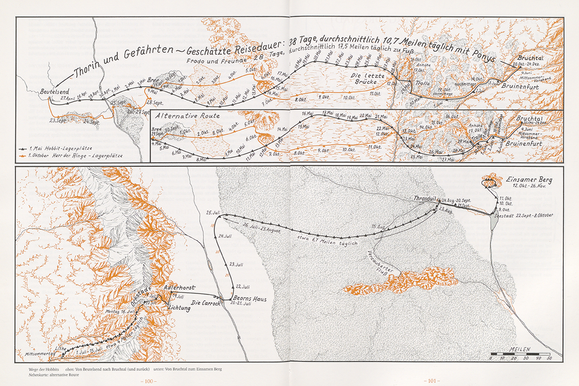 Historischer Atlas von Mittelerde von Karen Wynn Fonstad.