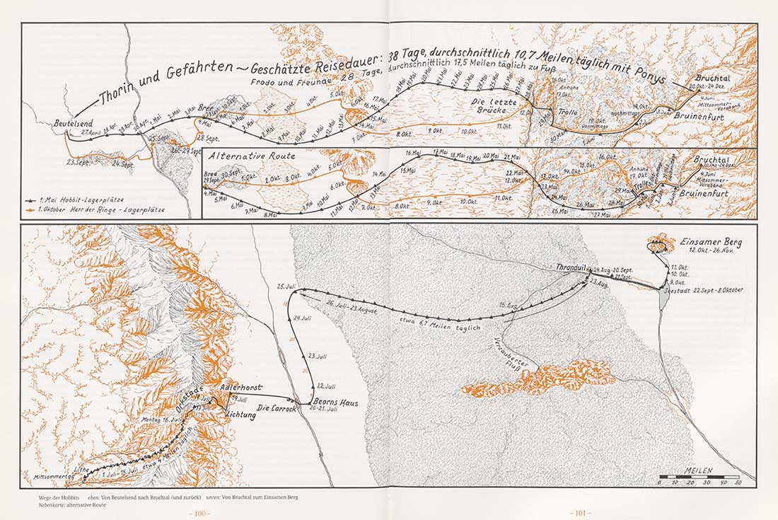 Historischer Atlas von Mittelerde von Karen Wynn Fonstad.