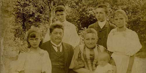 Foto der Familie Emil Lichtenauer