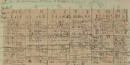 Rhizom II – grafische Skizze, Formplan