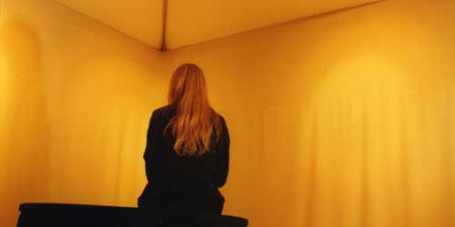 SonicRooms, Innenansicht des Klangzelts