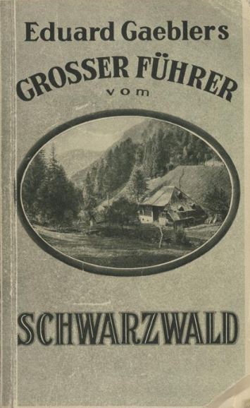Cover „Eduard Gaeblers Grosser Führer vom Schwarzwald"
