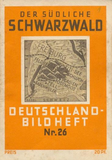 Cover „Der südliche Schwarzwald - Deutschlandbildheft Nr. 26"