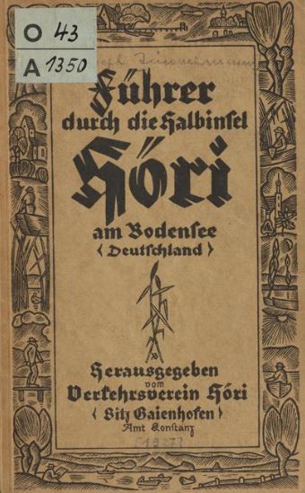 Cover „Führer durch die Halbinsel Höri am Bodensee"