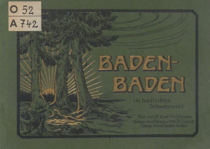 Cover „Baden-Baden im badischen Schwarzwald"