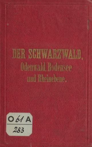 Cover „Der Schwarzwald"