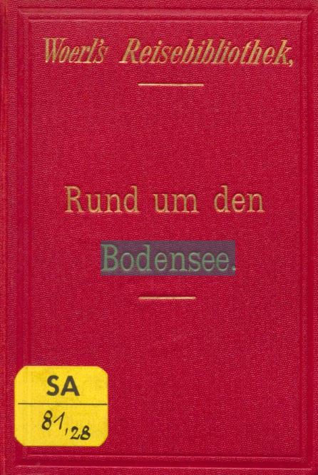 Buchcover „Rund um den Bodensee"