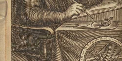Porträtdarstellung des Nostradamus (Detail)