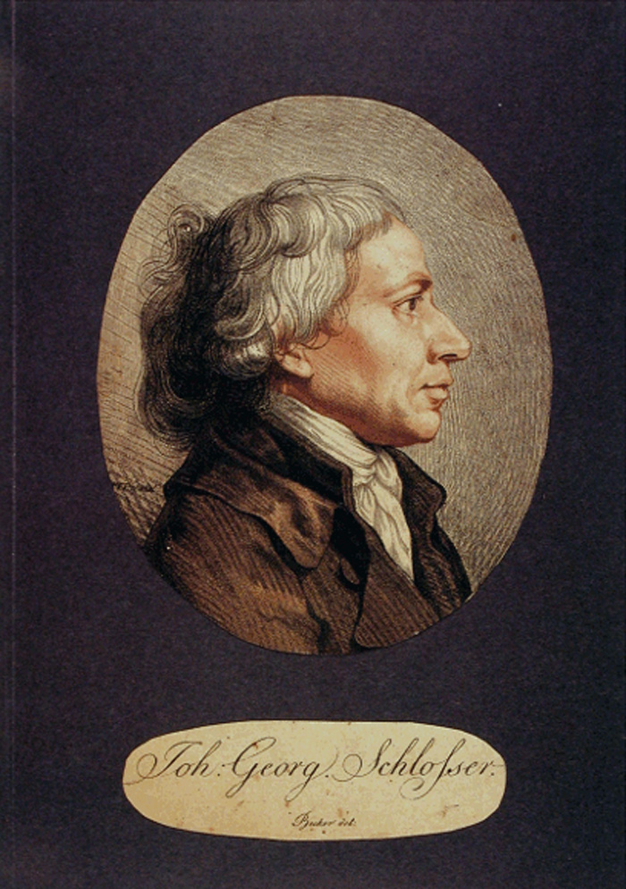Zu sehen ist das dunkelblaue Cover eines Ausstellungkataloges, auf welchem ein Portrait eines Mannes in ovaler Form abgebildet ist. 