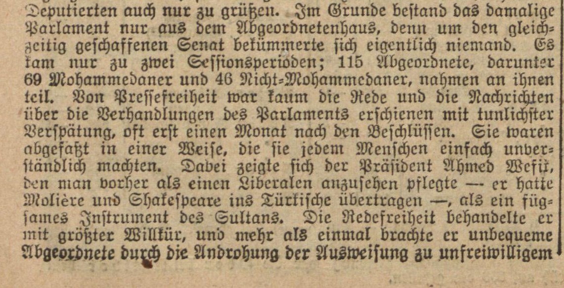 Der Screenshot zeigt einen Ausschnitt der 1. Beilage des „Vorwärts“ Berliner Volksblatt vom 29. Juli 1908.