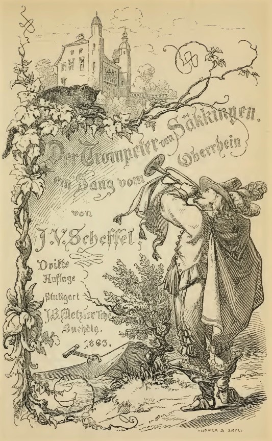 Titelblatt Der Trompeter von Säkkingen.