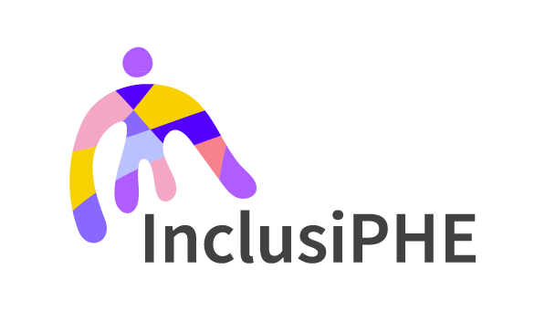 Zu sehen ist das Logo der EU-Initiative InclusiPHE.